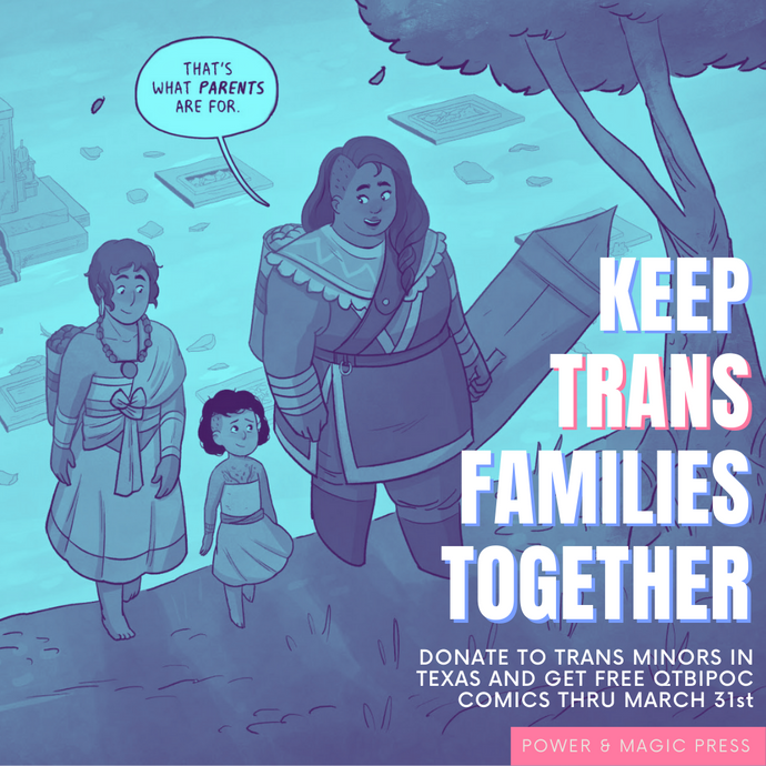 Donate To Trans Minors In Texas and Get A Free Anthology!
