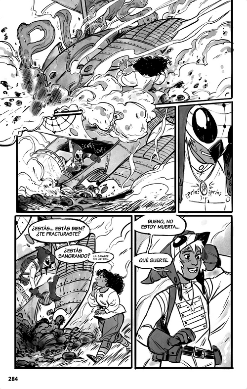 Mañana: Cómics latines del siglo XXV, Edición en español (Tapa dura)